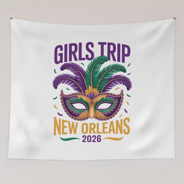 Item preview, Girls Trip New Orleans 2026 Mardi Gras Vacation designed and sold by CORJIDOG-ART.