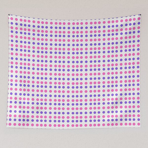 Item preview, Purple Stars and Pink Octagons on White background pattern designed and sold by fev-rocks.