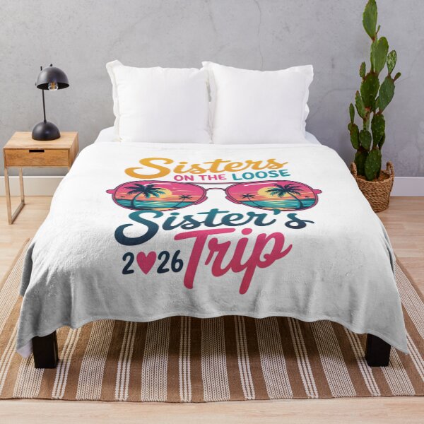 Item preview, Sisters On The Loose Sister's Trip 2026 Vacation Matching Family Travel designed and sold by CORJIDOG-ART.