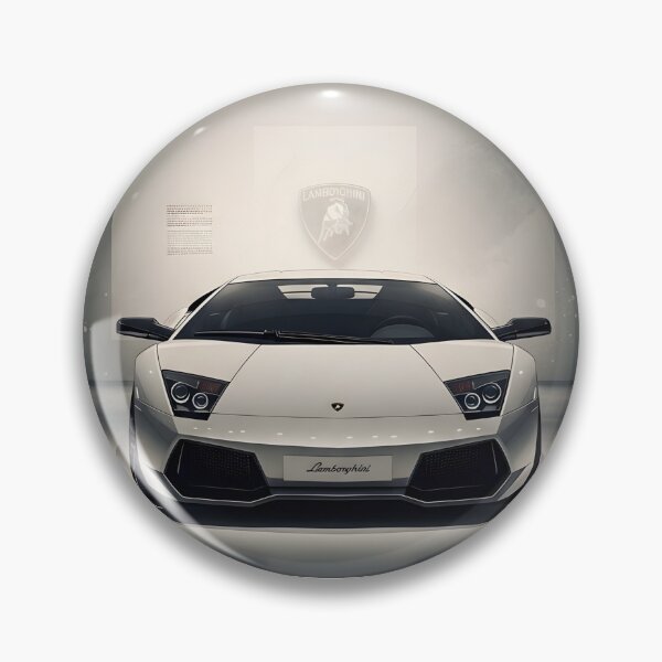 Item preview, Lamborghini Murcielago White Poster Classic Lamborghini Supercar Art designed and sold by Motorline44.