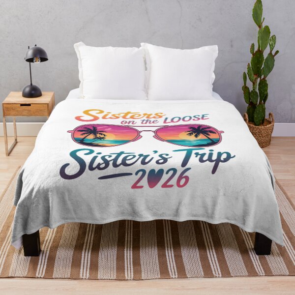 Item preview, Sisters On The Loose Sister's Trip 2026 designed and sold by CORJIDOG-ART.