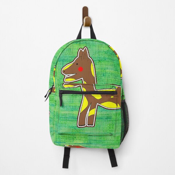 Item preview, "Playful Cartoon Giraffe with Textured Background" designed and sold by nighttime1990.