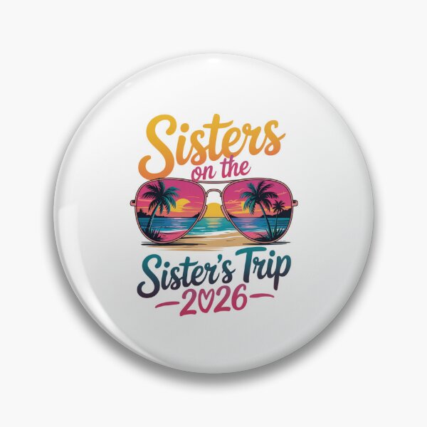 Item preview, Sisters On The Sister's Trip 2026 Vacation Apparel designed and sold by CORJIDOG-ART.