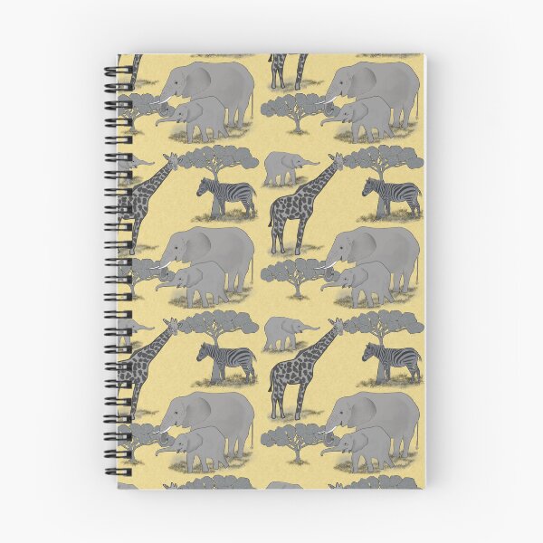 Item preview, Safari Animal Pattern – Playful Wildlife Illustration designed and sold by DeBellDesigns.