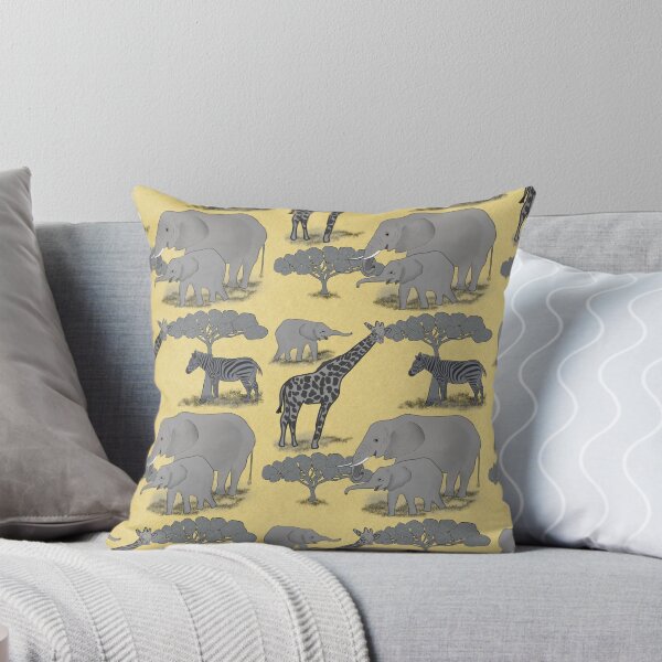 Item preview, Safari Animal Pattern – Playful Wildlife Illustration designed and sold by DeBellDesigns.