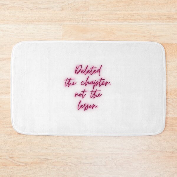 Item preview, Deleted the chapter, not the lesson. designed and sold by BlissThreads.