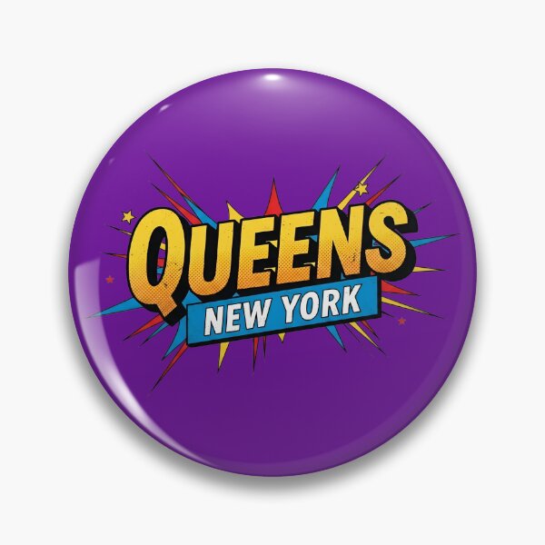 Item preview, Queens New York  designed and sold by Broken Antler Designs .