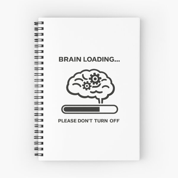 Item preview, Funny Overthinking Brain – Please Don’t Turn Off  designed and sold by MS-DesignArt.