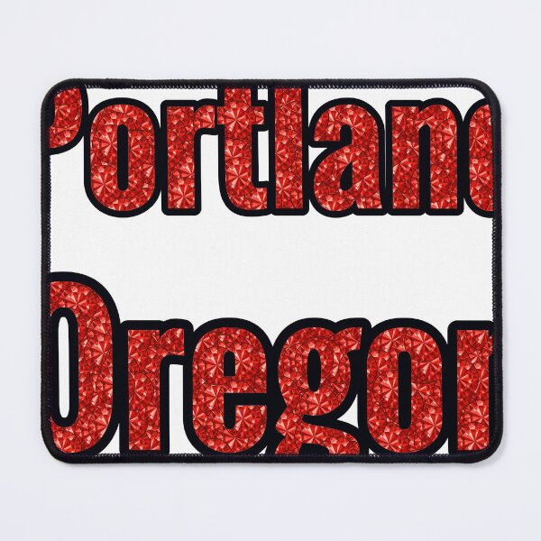 Item preview, Portland Oregon City Name With Red Rhinestone designed and sold by TheIconSmith.