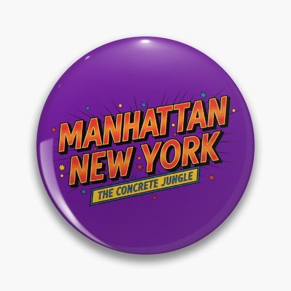 Item preview, Manhattan New York  designed and sold by Broken Antler Designs .