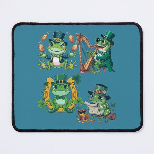 Item preview, 4 versions of frog on St patricks day part 3 designed and sold by Palmtree94.