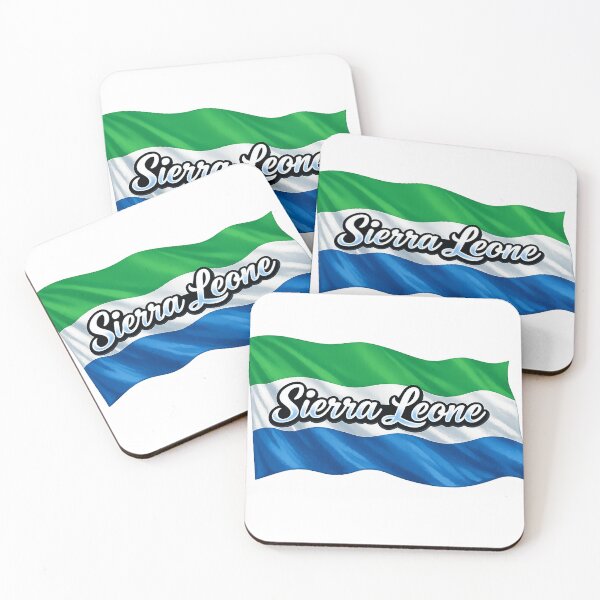 Item preview, Sierra Leone Flag Shirt – Waving Sierra Leone National Pride Design designed and sold by GarnerSupplyCo.