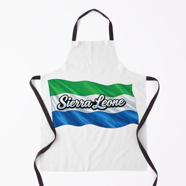 Item preview, Sierra Leone Flag Shirt – Waving Sierra Leone National Pride Design designed and sold by GarnerSupplyCo.