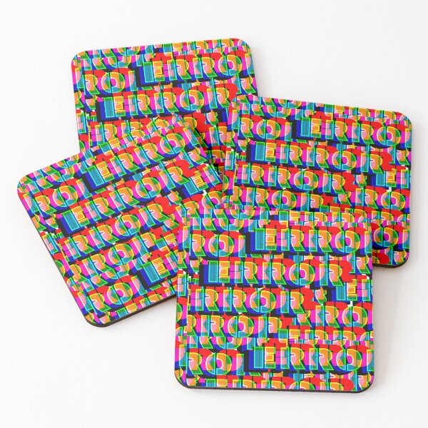Item preview, Error, colorful glitch inscription designed and sold by silent-violin.