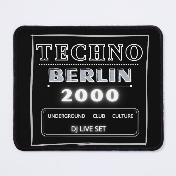 Item preview, Techno Underground Club Culture Logo designed and sold by BigEleven.