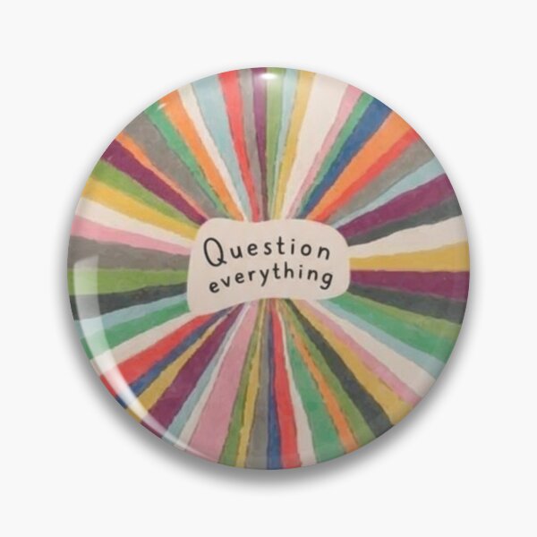 Item preview, Question Everything – Skeptical Psychedelic Art designed and sold by HeyHas.