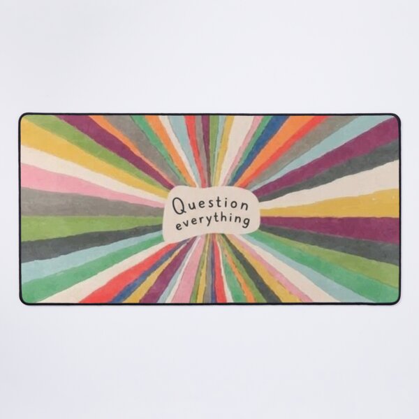Item preview, Question Everything – Skeptical Psychedelic Art designed and sold by HeyHas.
