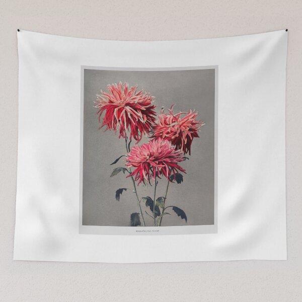 Item preview, Asa-dsuma-bune Hand-Colored Collotype Japanese Floral Art designed and sold by TeeARTHY.