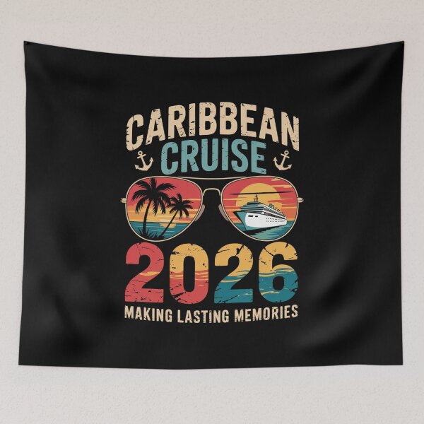 Item preview, Caribbean Cruise 2026 Making Lasting Memories Vacation designed and sold by CORJIDOG-ART.