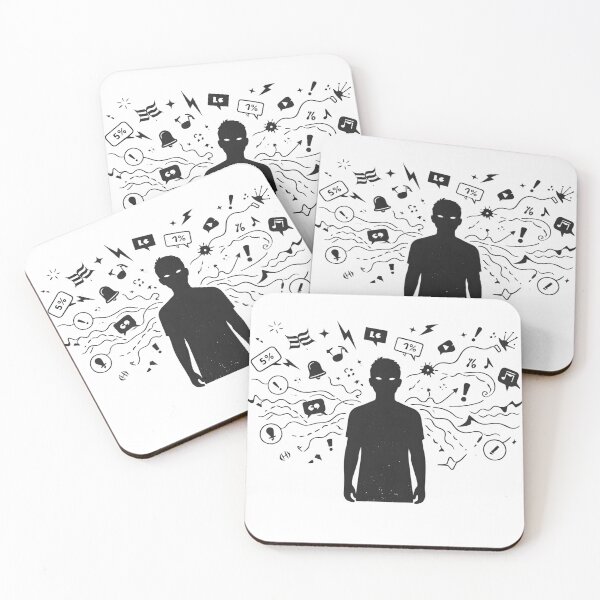 Item preview, OVERSTIMULATED designed and sold by ArtMatLab.