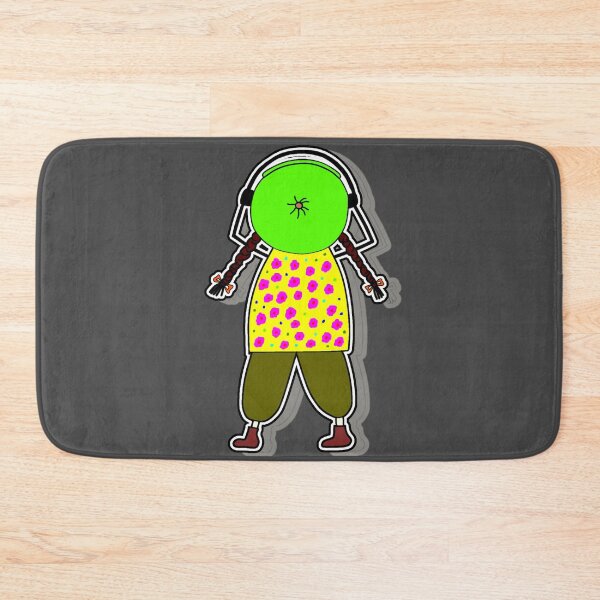 Item preview, "Whimsical Character with Headphones and Polka-Dot Dress" designed and sold by nighttime1990.