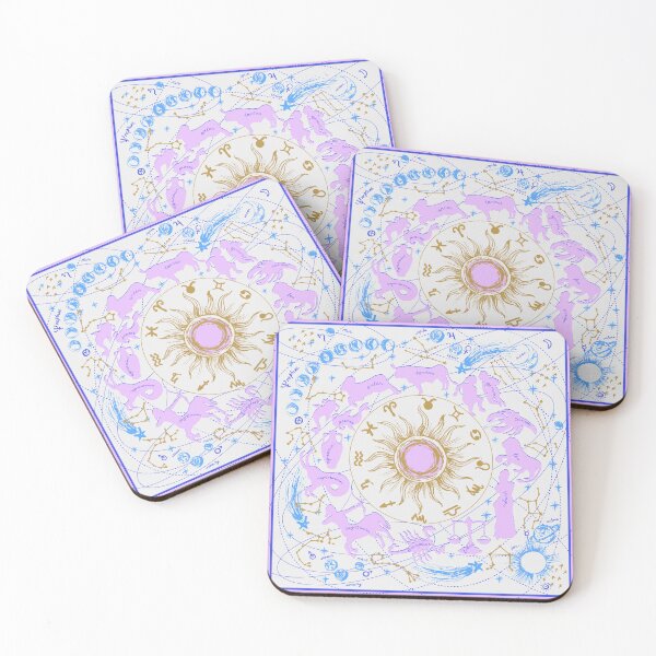 Item preview, Zodiac circle with stars and planets and sun designed and sold by bokasin.