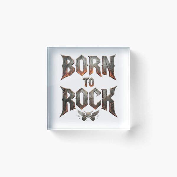 Item preview, Born to rock  designed and sold by Jimhebbe.