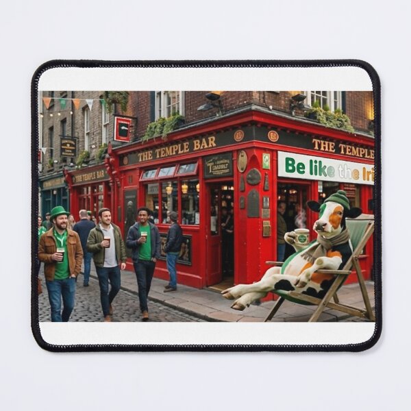 Item preview, Udderly relaxed at Temple Bar designed and sold by style4ireland.