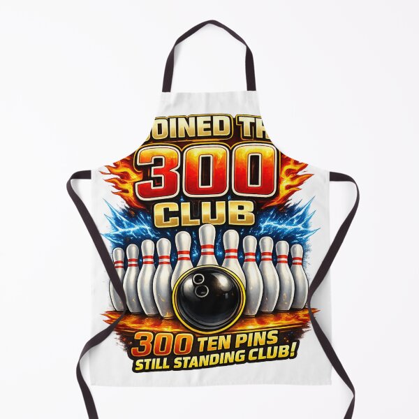 Item preview, 300 Bowling Club Shirt Design – Perfect Game 300 Score Graphic – Ten Pin Bowling Champion T-Shirt PNG designed and sold by first season.