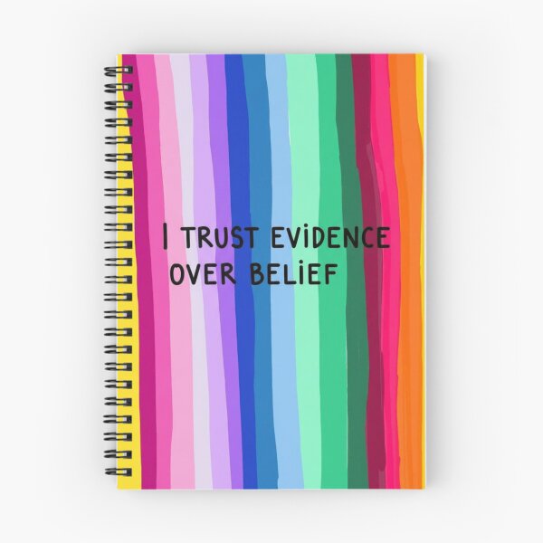 Item preview, I Trust in Evidence – Rational Rainbow Design designed and sold by HeyHas.