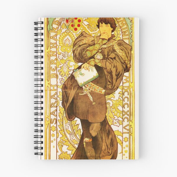 Item preview, Alphonse Mucha: Lorenzaccio (1896) - Sarah Bernhardt Vintage Theater Poster designed and sold by stevepmp.