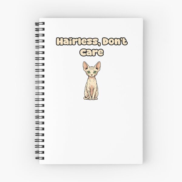 Item preview, Hairless, Don't Care designed and sold by NatureUnleashed.