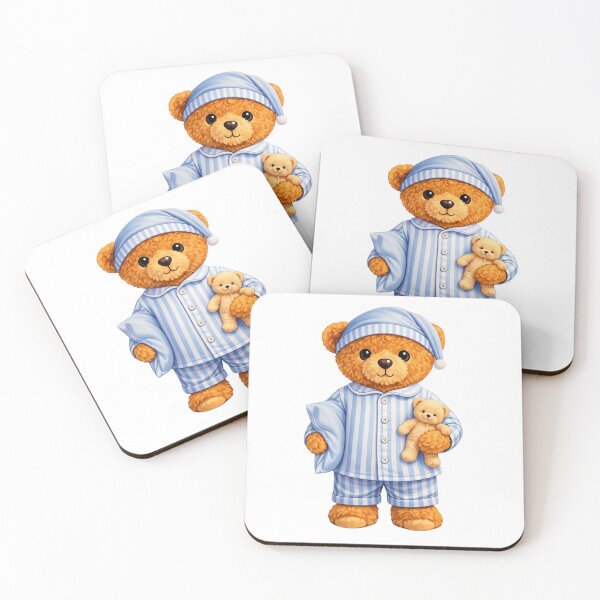 Item preview, Cute Sleepy Teddy Bear in Pajamas - Bedtime & Nap Lover Gift ? designed and sold by CuteBear87.