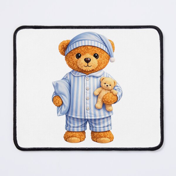 Item preview, Cute Sleepy Teddy Bear in Pajamas - Bedtime & Nap Lover Gift ? designed and sold by CuteBear87.