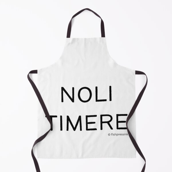 Item preview, Noli Timere v3 – Minimalist Black and White Latin Phrase Typography designed and sold by fishpressink.