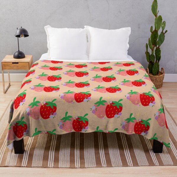 Item preview, Strawberries Flowers Sparkles Spring Stickers Prints Posters Wall Art Magnet Home Coffee Cup Decoration TShirt Stationary Notebook Magnet Hat Kitchen Work School Office Redbubble Shop designed and sold by Saritas Boutique Shop.