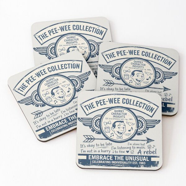 Item preview, It's Okay to Be Late - Pee-Wee Herman Quote Collection designed and sold by WowDezign.