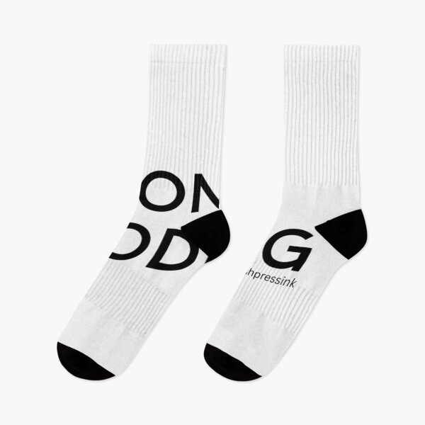 Item preview, Only Codding v2 – Minimalist Black and White Irish Slang Typography designed and sold by fishpressink.