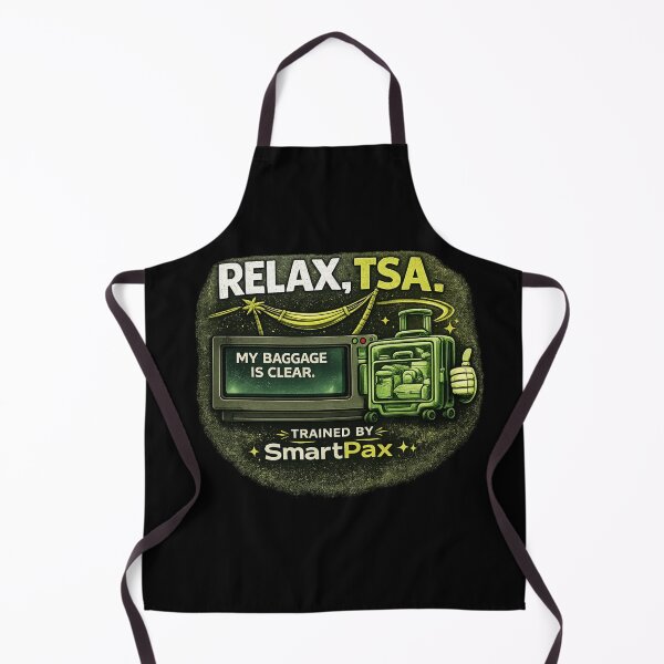 Item preview, SmartPax Airport Security Logo – Travel & Aviation Design 4 designed and sold by smartpaxcezar.