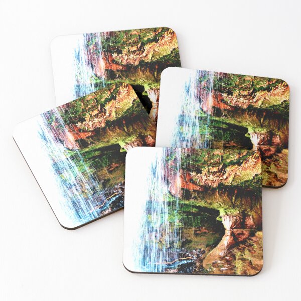 Item preview, Waterfall With Lichen designed and sold by nishnaabe.