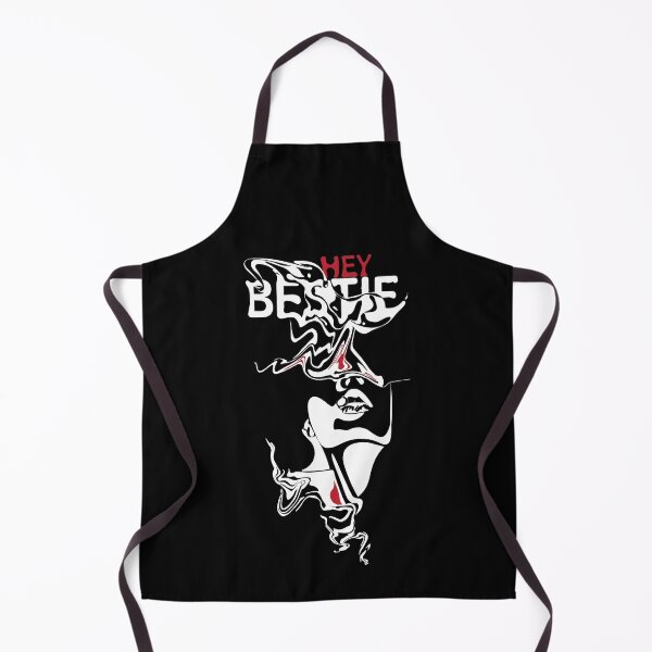 Item preview, Hey Bestie Y2K Style Graphic in White designed and sold by WanderfallWork.