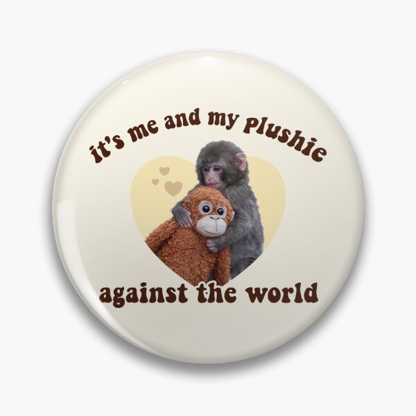 Item preview, Punch the Monkey Plushie designed and sold by snazzyseagull.