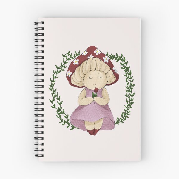 Item preview, Magical Mushroom Girl – Happy Women’s Day Cottagecore Art designed and sold by Mochistar12.