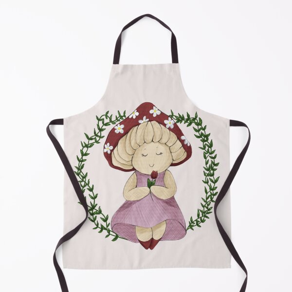 Item preview, Magical Mushroom Girl – Happy Women’s Day Cottagecore Art designed and sold by Mochistar12.