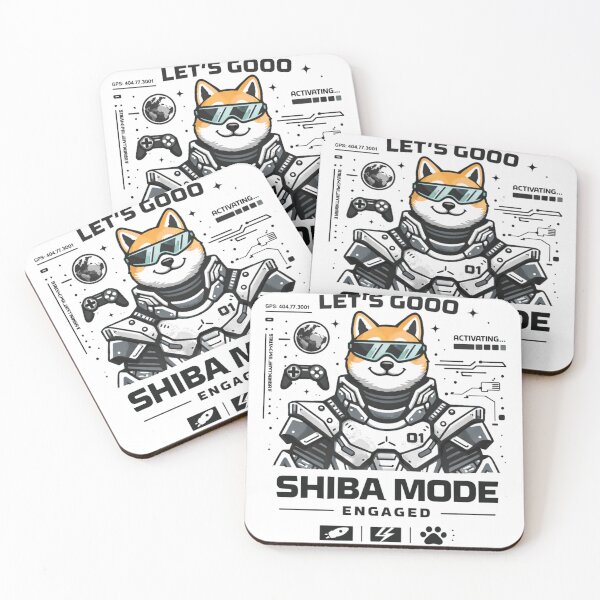 Item preview, Shiba Mode Engaged – Let’s Gooo designed and sold by Inkae Studio.