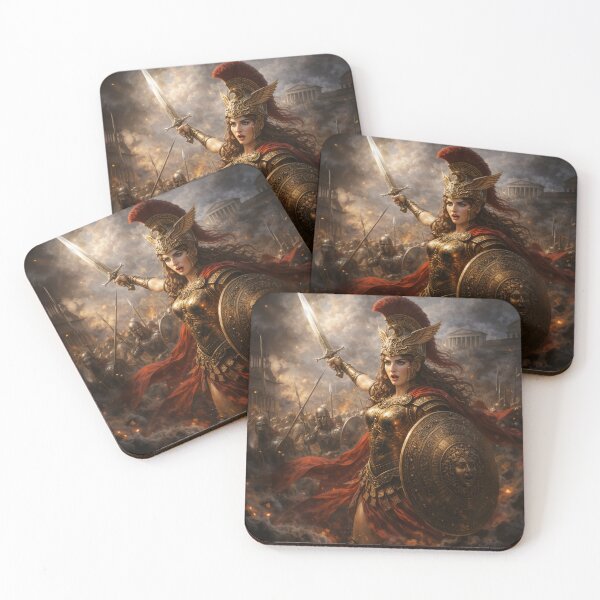 Item preview, Flames of Athena: The Warrior Goddess Rises designed and sold by Chillicats.