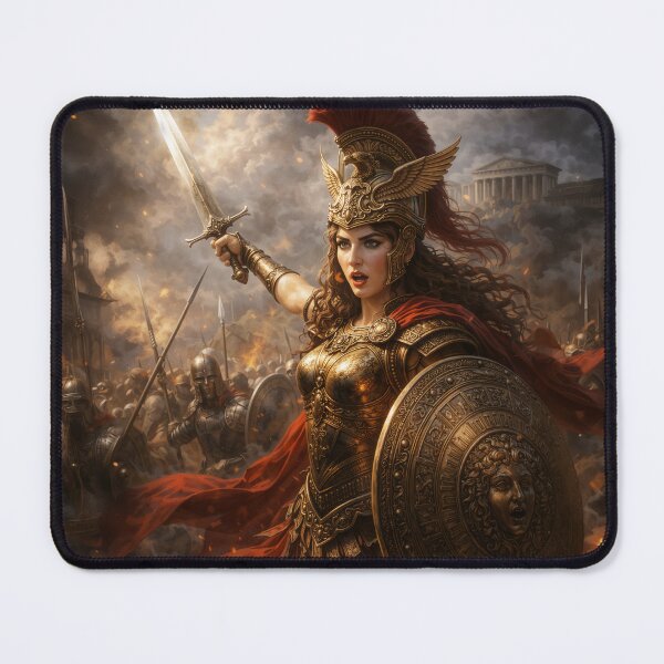 Item preview, Flames of Athena: The Warrior Goddess Rises designed and sold by Chillicats.