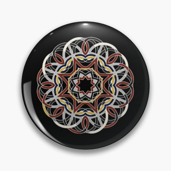 Item preview, Interlaced Geometric Mandala designed and sold by UrbanPrts.