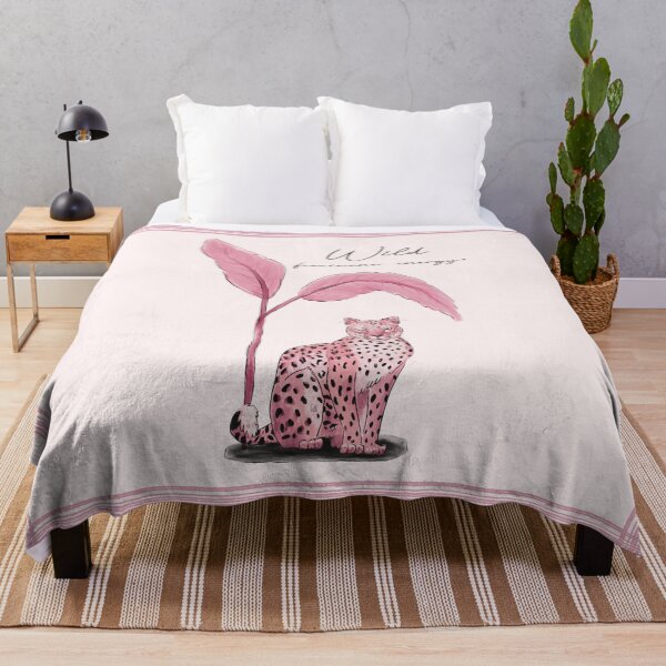 Item preview, Wild Feminine Energy Pink Leopard Art designed and sold by art-injoy.