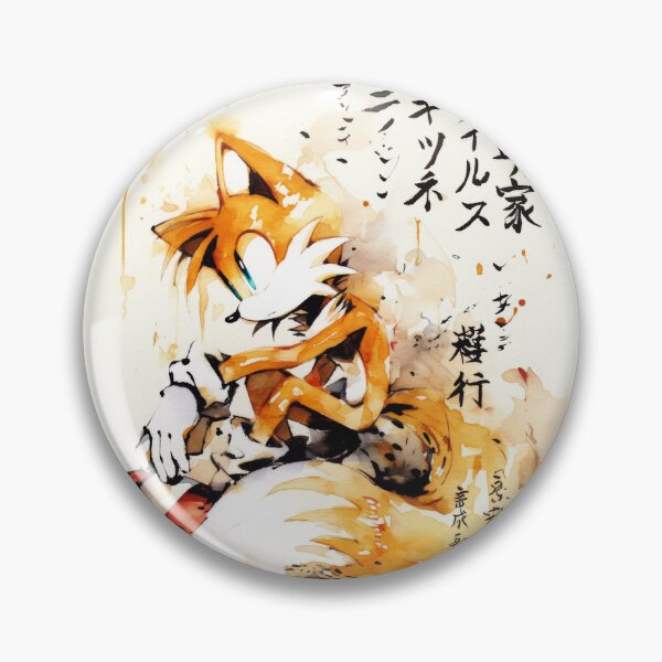 Item preview, Miles Tails Sumi-e designed and sold by AnimeArsenalPrints.